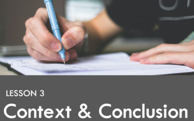 Understanding Context & Conclusion